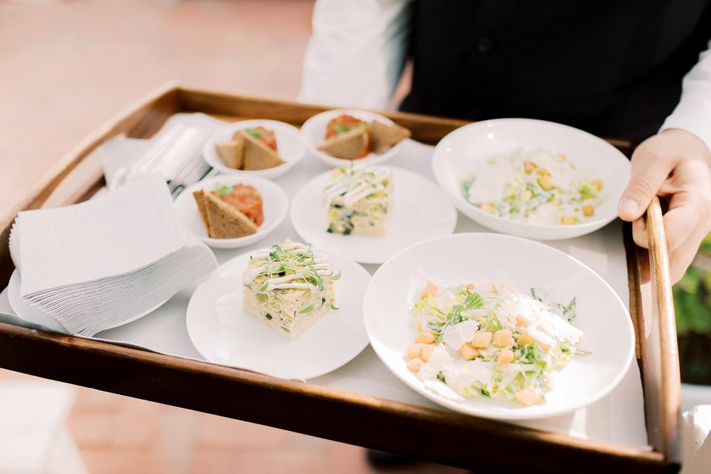 Empfang einer Hochzeit im Weissenhaus