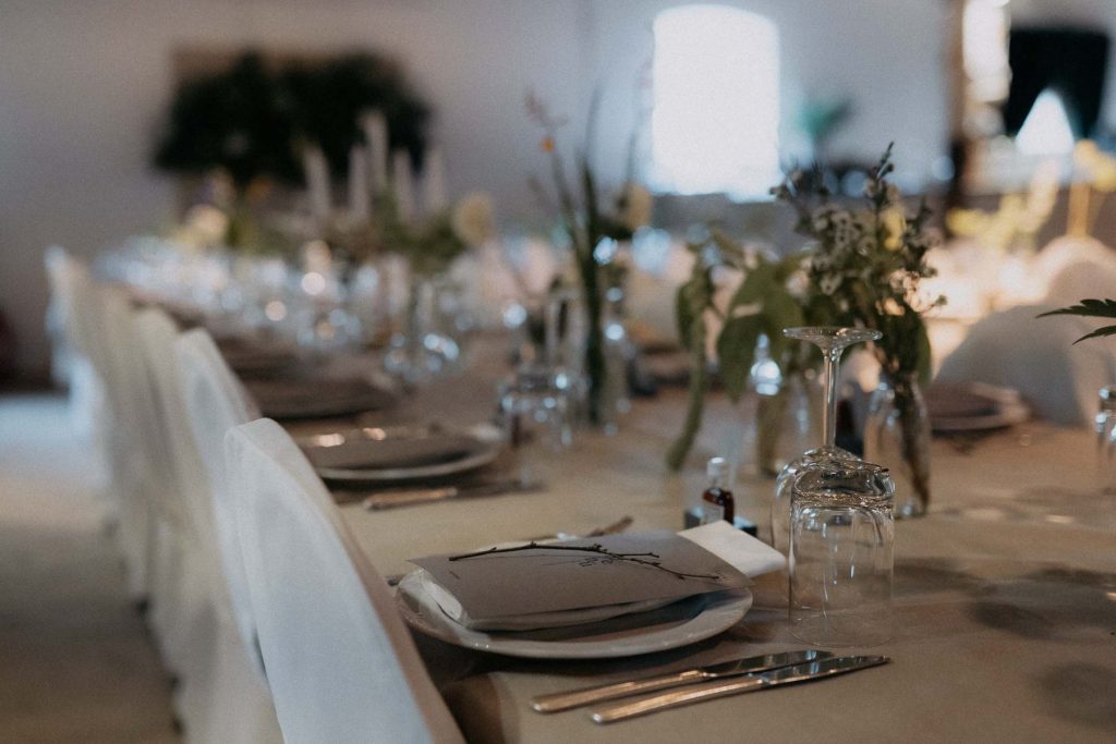 Hochzeit Table Gut Moenkhof