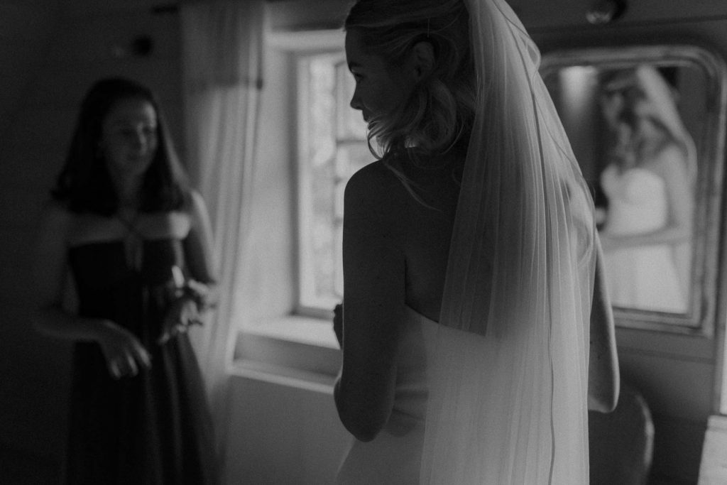 Trauung auf Gut Mönkhof mit Braut und Bräutigam