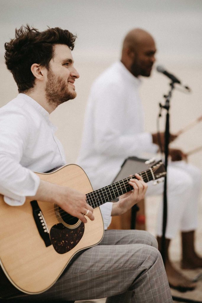 Ein Get Together auf Sylt mit Musikern.